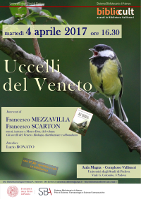 Locandina Uccelli del Veneto